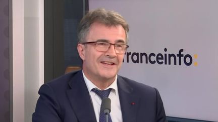 Philippe Brassac, directeur général du Crédit Agricole, le 27 octobre 2022. (FRANCEINFO / RADIOFRANCE)