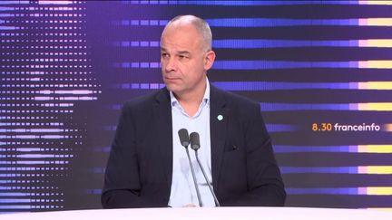 Arnaud Rousseau, president of the FNSEA, on franceinfo on January 24, 2024. (FRANCEINFO / RADIOFRANCE)