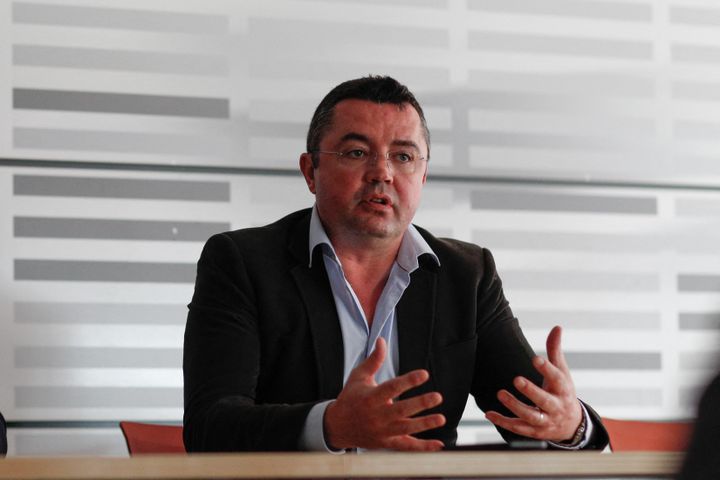 Eric Boullier est un ancien directeur d'écurie de Formule 1. (FREDERIC LE FLOC H / DPPI MEDIA via AFP)