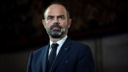 Le Premier ministre Edouard Philippe le 11 décembre 2019 lors de la présentation de la réforme des retraite au Conseil économique, social et environnemental à Paris. (THOMAS SAMSON / AFP)