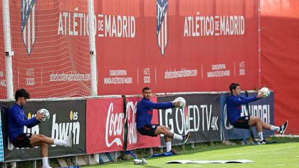 Les joueurs de l'Atlético Madrid de retour à l'entraînement après le déconfinement (HANDOUT / ATLETICO MADRID)