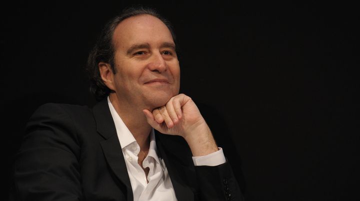 Le fondateur d'Iliad,&nbsp;Xavier Niel, lors d'une conf&eacute;rence de presse, le 10 mars 2014 &agrave; Paris.&nbsp; (ERIC PIERMONT / AFP)