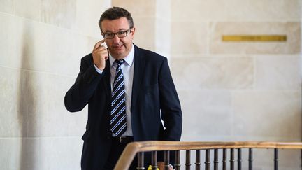 Le d&eacute;put&eacute; PS Christian Paul, le 16 septembre 2014 &agrave; l'Assembl&eacute;e nationale. (  MAXPPP)