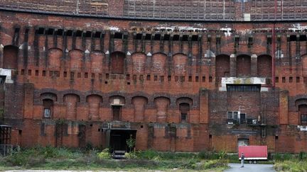 &nbsp;Le palais des congrès, à Nuremberg. Jamais terminé, il est le deuxième plus grand bâtiment nazi en Allemagne, après le complexe de loisir de Prora sur l'île de Rügen (CHRISTOF STACHE / AFP)