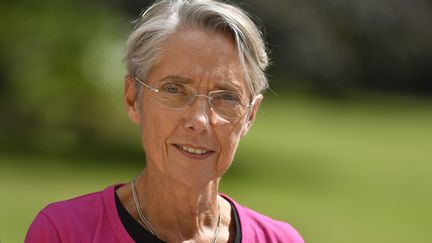 Elisabeth Borne, le 29 juin 2022, à Matignon.&nbsp; (JULIEN DE ROSA / AFP)
