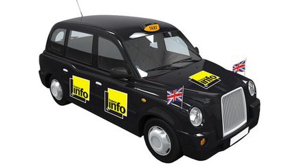  (Le "black cab France Info" © Radio France)