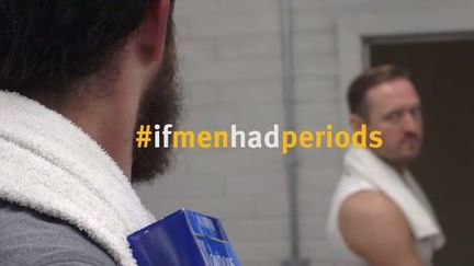 Capture d'image de la vidéo #Ifmenhadperiods publiée par l'ONG Wateraid (Wateraid)