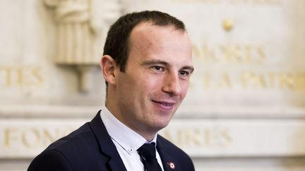 Le député de Moselle Fabien Di Filippo à l'Assemblée nationale. (VINCENT ISORE / MAXPPP)