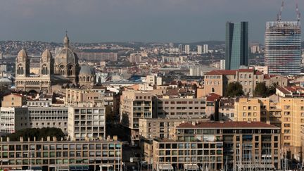 Vue du Vieux-Port à Marseille (Bouches-du-Rhône), le 22 novembre 2017. (MAXPPP)