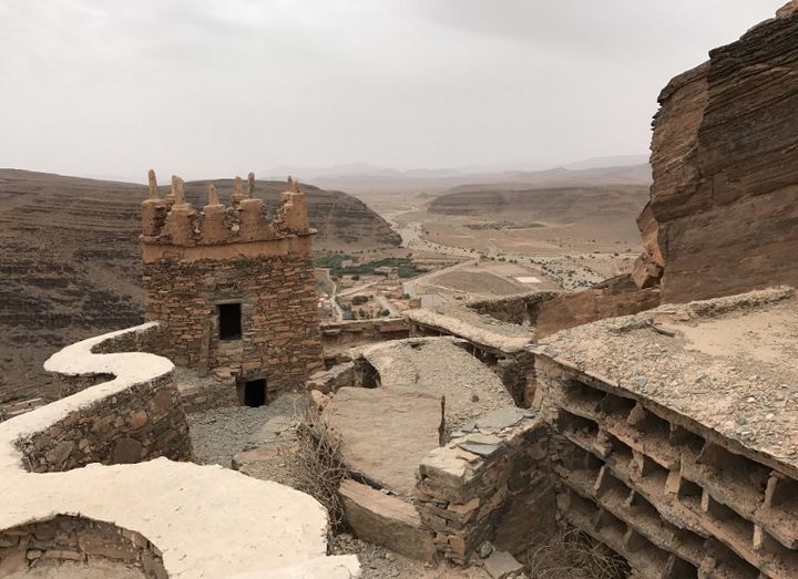 Le musée du village d'Amtoudi près de Tiznit, dans le sud marocain
