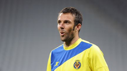 Carlos Marchena, ici avec le maillot de Villareal (CHRISTOF STACHE / AFP)