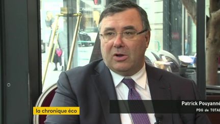 Dans le cadre des Journées de l'Économie à Lyon, Patrick Pouyanné, PDG du groupe Total, était l'invité de Jean-Paul Chapel, mercredi 8 novembre dans l'émission ":l'éco".