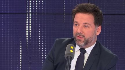 Hugues Renson, député LREM, invité de franceinfo, le 24 juillet 2018.&nbsp; (FRANCEINFO / RADIOFRANCE)