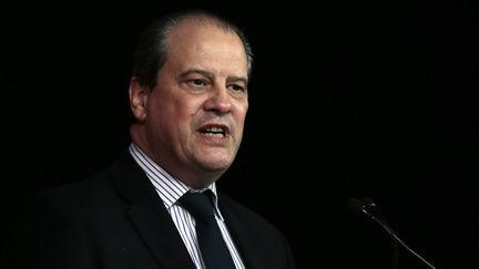 Jean-Christophe Cambad&eacute;lis, le 15 avril 2014 lors du conseil national du PS, &agrave; Paris. (JACQUES DEMARTHON / AFP)