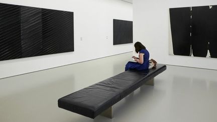 Le musée Fabre accueillera&nbsp;le public gratuitement ce week-end en hommage à Pierre Soulages. (BLANCHOT PHILIPPE / HEMIS.FR / via AFP)