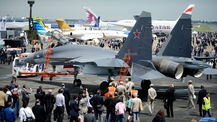 Au Salon du Bourget, le 17 juin 2013. (ERIC FEFERBERG / AFP)