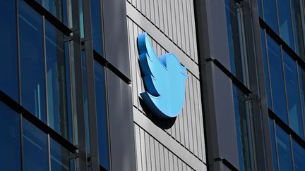 Le siège de Twitter à San Francisco, Californie, États-Unis, le 12 avril 2023 (TAYFUN COSKUN / ANADOLU AGENCY / ANADOLU AGENCY VIA AFP)