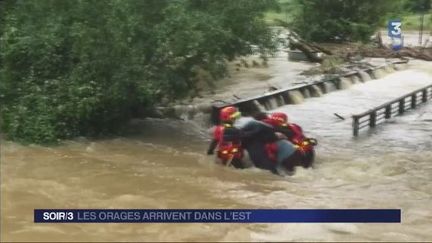 L'est touché par les orages