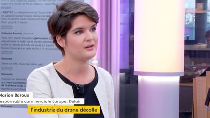 Invitée de Stéphane Dépinoy, jeudi 19 octobre, Marion Baroux, responsable commerciale de Delair en Europe a évoqué l'expansion du marché des drones aujourd'hui.