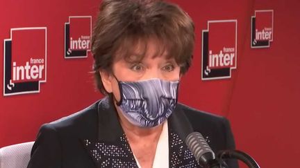 Roselyne Bachelot, le 17 décembre 2020, sur France Inter. (FRANCE INTER / RADIO FRANCE)