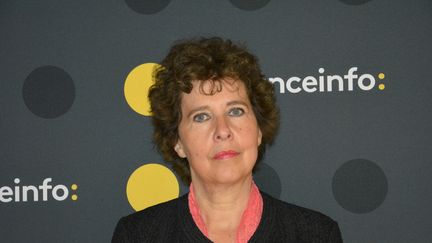 Laurence Herszberg, &nbsp;directrice du festival Séries Mania, à Paris. (RADIO FRANCE / JEAN-CHRISTOPHE BOURDILLAT)