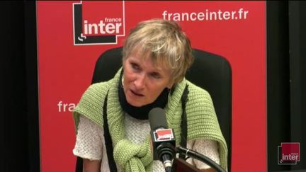 Anne Bert sur France Inter, le 6 septembre 2017, à Paris. (FRANCE INTER)