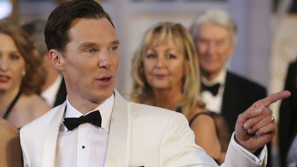 L'acteur britannique Benedict Cumberbatch, à la 87e cérémonie des Oscars, à Hollywood (Californie), le 22 février 2015. (ROBERT GALBRAITH / REUTERS)