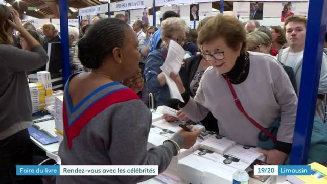 Succès de la foire du livre de Brive