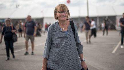 Marie-George Buffet lors de la fête de l'Humanité le 11 septembre 2021. (SIPA)