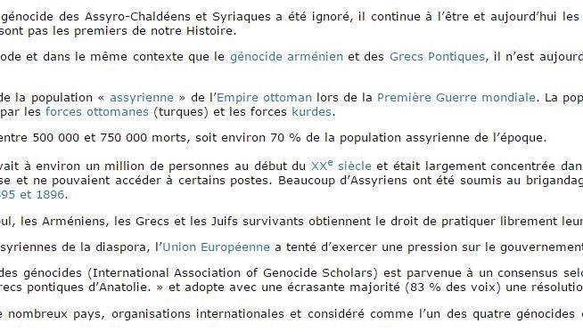 Capture d'&eacute;cran d'une proposition de loi relative&nbsp;&agrave; la reconnaissance du g&eacute;nocide assyrien de 1915, consultable sur le site de l'Assembl&eacute;e nationale.&nbsp; (ASSEMBLEE NATIONALE)