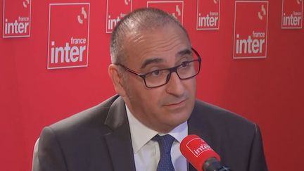 Laurent Nuñez, préfet de police de Paris, sur France Inter le 26 juin 2024. (FRANCE INTER / RADIO FRANCE)