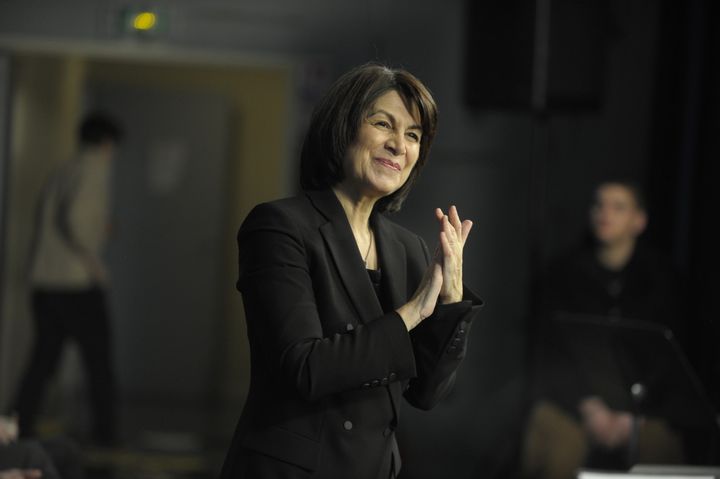 Claire Gibault dans une école.
 (Elodie Grégoire)