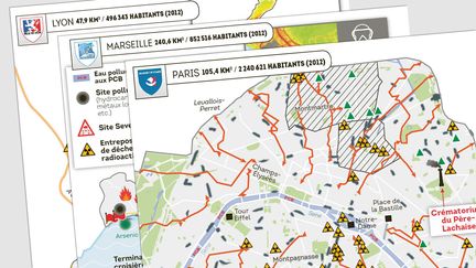 &nbsp; (Atlas de la France toxique. © Flammarion)