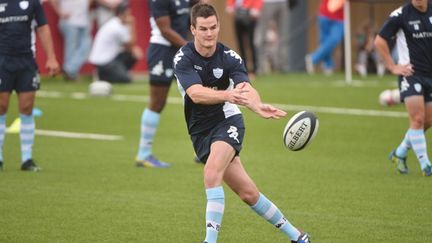 Jonathan Sexton à l'entraînement avec le Racing Metro (BERTRAND LANGLOIS / AFP)