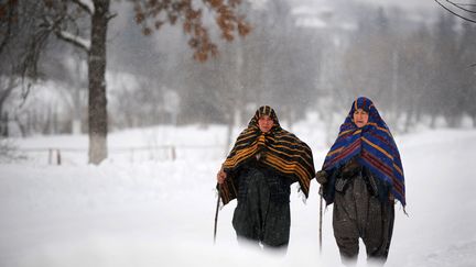 Bulgarie, Rakovski, le 28 janvier 2012. (NIKOLAY DOYCHINOV / AFP)