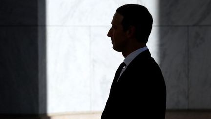 Mark Zyckerberg, créateur et dirigeant de Facebook, au Capitole, à Washington D.C. (Etats-Unis), le 23 octobre 2019.&nbsp; (WIN MCNAMEE / GETTY IMAGES NORTH AMERICA / AFP)