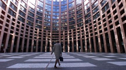 Le Parlement européen à Strasbourg, le 15 mars 2000. (GERARD CERLES / AFP)