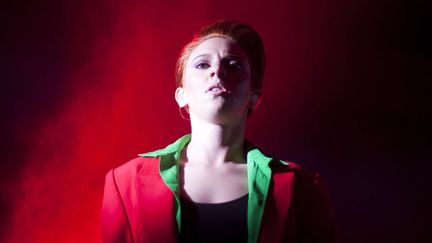 La Roux en concert au Conway Hall de Londres le 1er juillet 2014.
 (Music Pics/REX/REX/SIPA)