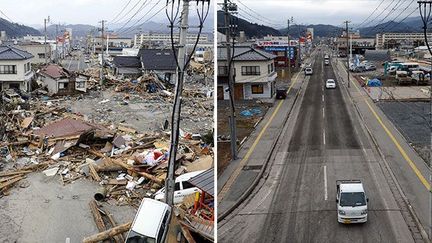 Un an après, le photojournaliste Nicolas Datiche retourne au Japon
 
 
Les «Kasetsu jutaku», des maisons temporaires pour victimes du tsunami
 
 
Ishinomaki, Kesennuma et Rikuzentakata, trois villes dans l’après-catastrophe 
 
 
La ville de Higashimatsushima rêve à nouveau d’avenir
 
 
Hirono, dernière étape avant la zone interdite
 
 
Décembre 2012, retour à Higashimatsushima (AFP/Toshifumi Kitamura)