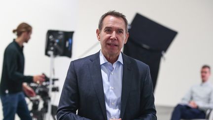 Le plasticien Jeff Koons en Norvège en 2018.
 (AASERUD, LISE / NTB SCANPIX MAG / NTB SCANPIX/AFP)