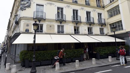 Le restaurant étoilé Le Drouant, à Paris,&nbsp;est la résidence des prix Goncourt et Renaudot. (ALEXANDRE MARCHI / MAXPPP)