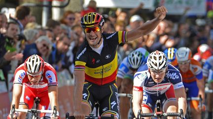 Le Belge Tom Boonen (Quick Step)  (DIRK WAEM / BELGA MAG)