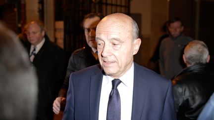 Alain Juppé, candidat malheureux à la primaire de la droite, le 27 novembre 2016. (GEOFFROY VAN DER HASSELT / AFP)