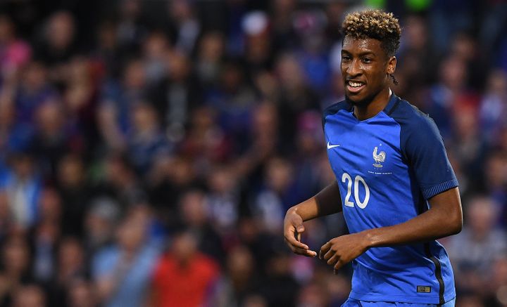 Kingsley Coman, l'étoile montante du Bayern Munich et des Bleus. 