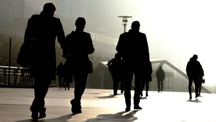 Dans le quartier de La Défense (illustration). (MARTIAL COLOMB / PHOTODISC VIA GETTY IMAGES)