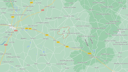 La commune de Trans en Mayenne. (GOOGLE MAPS)