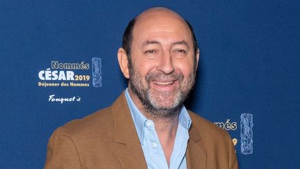 L'acteur français Kad Merad lors du déjeuner des nominés aux César au Fouquet's à Paris, le 3 février 2019.
 (Laurent Vu/SIPA)