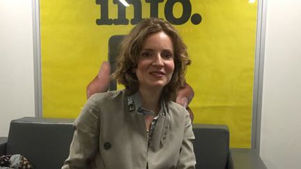  (Nathalie Kosciusko-Morizet, présidente du groupe Les Républicains au Conseil de Paris et candidate à la primaire de la droite © RADIO FRANCE/Yaël Goosz)