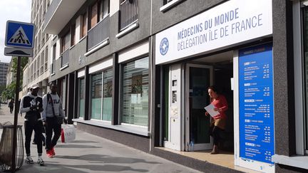 Le centre d'accueil de Médecins du Monde dans le XIIe arrondissement de Paris. (BENJAMIN ILLY / FRANCEINFO)