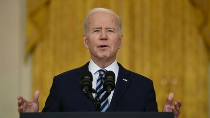 "Poutine est l'agresseur" : le président américain Joe Biden annonce de nouvelles sanctions